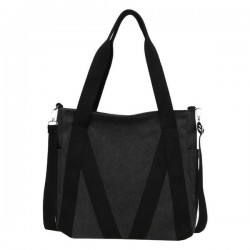 Durable Patchwork Carry Bag in Neutral
