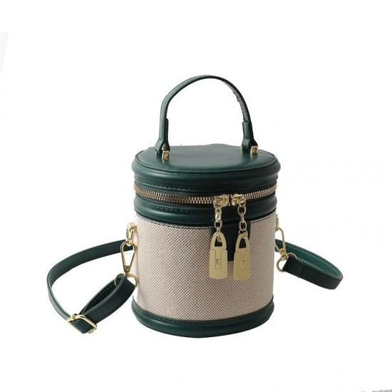 Lightweight Patchwork Carry Bag in Neutral