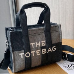 Clean Line Patchwork Carry Bag in Neutral