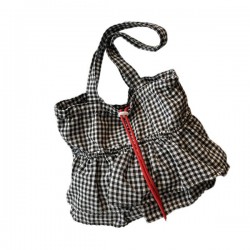 Office Ready Patchwork Carry Bag in Neutral