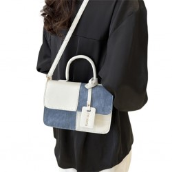 Comfort Fit Patchwork Carry Bag in Neutral