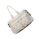 Premium Finish Patchwork Carry Bag in Neutral